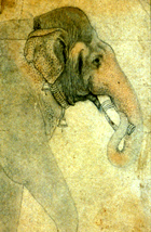 painting of elephant