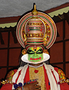 Kathakali performer