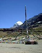 View of Kailash from Tarboche