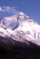 The north face of Mt. Everest