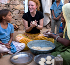 Photo of Rajasthani woman by Gillian Marshall