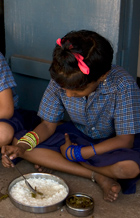 Nutritious Lunch at Marari school