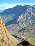 Adventurous Traveler with hunting eagle on a tour to Mongolia